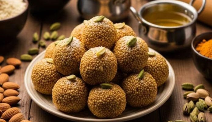 Kajari Teej 2025 Sattu Laddu recipe
