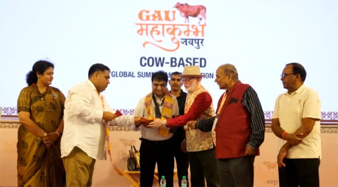 Dr. DP Sharma at Gau Mahakumbh
