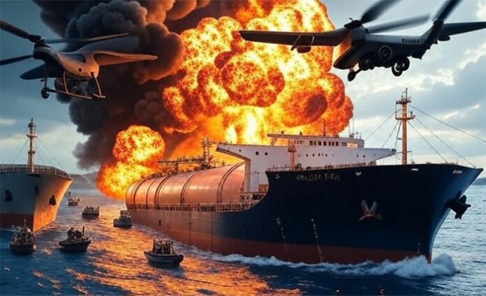 Israeli Drone Strike on Pakistani LPG Tanker Sparks Diplomatic Storm in Red Sea