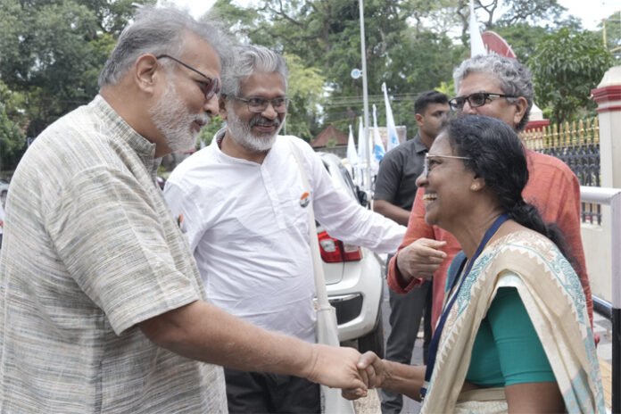 Tushar Gandhi, Mahatma Gandhi’s great-grandson,