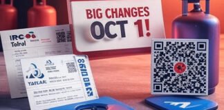 Big Changes from October 1, 2025: Railway Tickets, UPI, Gas Prices, Pensions & More