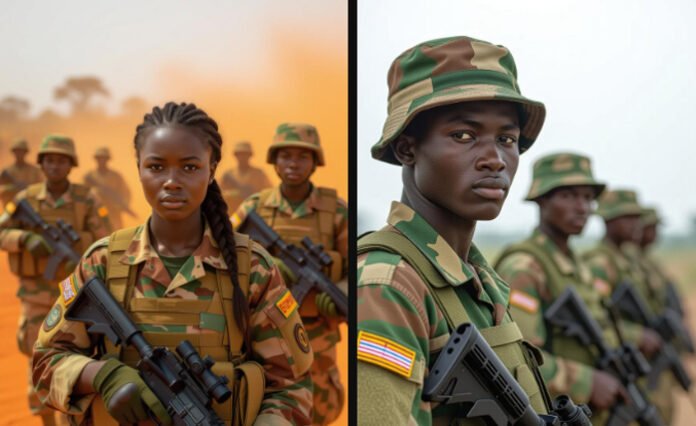 African-Union-peacekeeping- African Union peacekeeping troops patrolling a conflict zone in Africa during 2025 operations