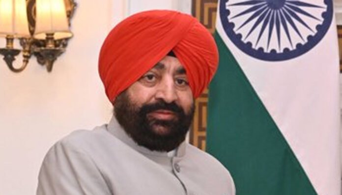 Governor Gurmeet Singh