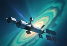 India’s Ambitious Space Leap: ISRO Plans Its Own Space Station by 2035 ISRO space station concept illustration 2035 India orbital hub