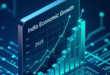 IMF Raises India’s Growth Forecast to 6.6% for FY26 — A Strong Signal Amid Trade Headwinds India economic growth chart 2025 revision by IMF