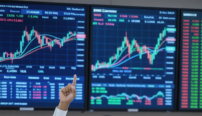 Indian stock market NSE BSE trading floor FII inflows October 2025