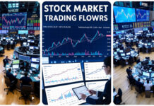 Global Equity Funds See Fourth Straight Week of Inflows Amid Fed Rate Hopes Investors monitoring global stock markets, symbolizing equity fund inflows and market optimism.