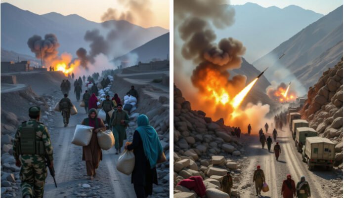 Pakistan-Afghanistan Border Clashes Intensify Amid Rising Tensions