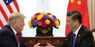 Trump Optimistic About China Trade Deal, Hints at Upcoming Meeting with Xi Jinping President Donald Trump and President Xi Jinping during a bilateral meeting.