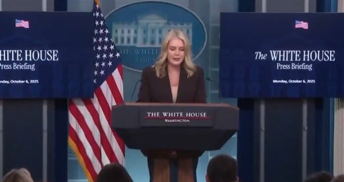 White House Press Secretary Caroline Levitt