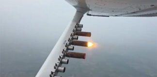 Delhi Carries Out Artificial Rain Trial; AQI Improves Slightly Aircraft spraying cloud-seeding solution over Delhi skies October 2025