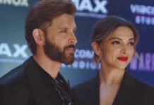 Deepika Padukone & Hrithik Roshan Set to Soar Again: “Fighter 2” Script Locked, Shooting Starts February 2026 Hrithik Roshan and Deepika Padukone as IAF pilots in Fighter 2 poster with fighter jets in background