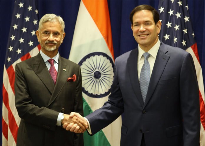 jaishankar-rubio-meeting-oc S. Jaishankar and Marco Rubio in Kuala Lumpur discussing India–US trade deal progress