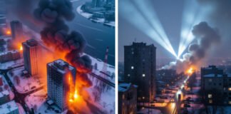 Russia Unleashes Massive Missile Barrage on Kyiv: Residential Hits, Blackouts Grip Ukraine’s Capital