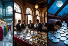 India’s Silver Market Faces Liquidity Crisis Amidst Record Demand Traders in India negotiating silver purchases during a market crunch.