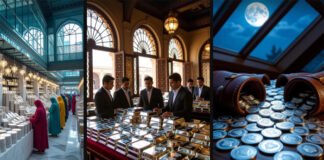 India’s Silver Market Faces Liquidity Crisis Amidst Record Demand Traders in India negotiating silver purchases during a market crunch.