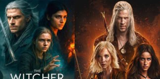 The Witcher Season 4 (2025): Liam Hemsworth Takes Up the Sword — Netflix’s Darkest Chapter Yet Liam Hemsworth as Geralt of Rivia holding silver sword in The Witcher Season 4 on Netflix