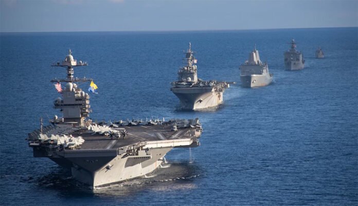 us-carrier-deployment-latin U.S. aircraft carrier USS Gerald R. Ford deploying to the Caribbean region in October 2025 as part of a military build-up