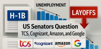 US Senators Question TCS and Nine Other Companies on H-1B Hiring Amid Layoffs