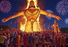 Vijayadashami 2025: Rare Ravi, Sukarma & Dhriti Yog, Rituals and Spectacular Ramlila Fireworks