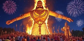 Vijayadashami 2025: Rare Ravi, Sukarma & Dhriti Yog, Rituals and Spectacular Ramlila Fireworks