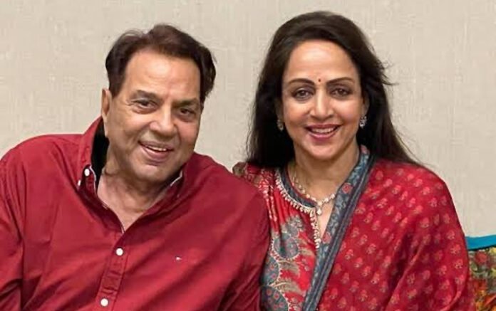Dharmendra with Hema Malini