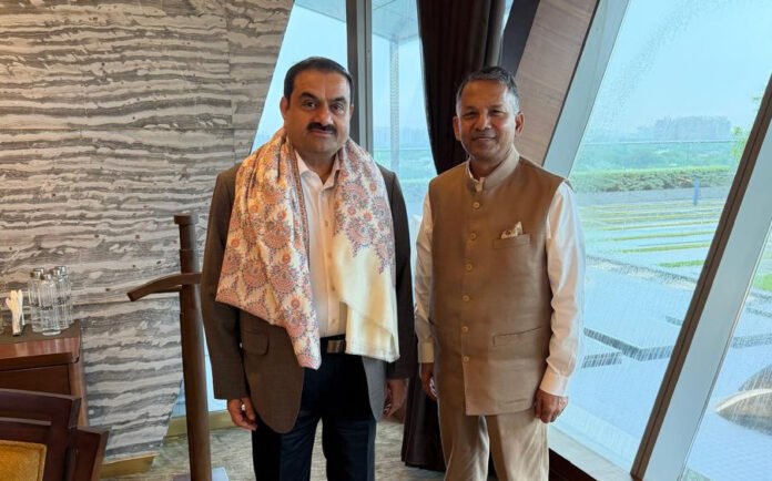 Gautam Adani meets Rajinder Gupta to explore investment opportunities in Punjab, promoting industrial growth and sustainabilit