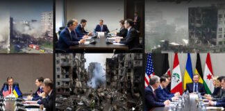 Geneva Peace Talks Show Breakthrough as Russia Intensifies Deadly Drone Strikes on Kyiv U.S. and Ukrainian delegates in Geneva discuss a peace plan as Russian drone strikes hit Kyiv.