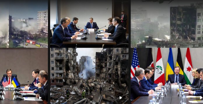 Geneva Peace Talks Amid Russian Drone Escalation U.S. and Ukrainian delegates in Geneva discuss a peace plan as Russian drone strikes hit Kyiv.