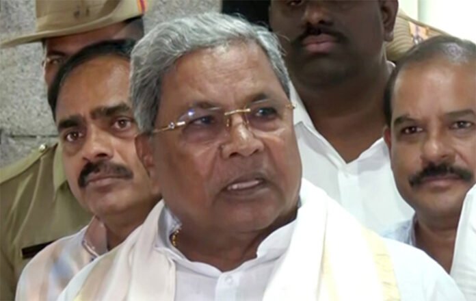 Karnataka CM Siddaramaiah