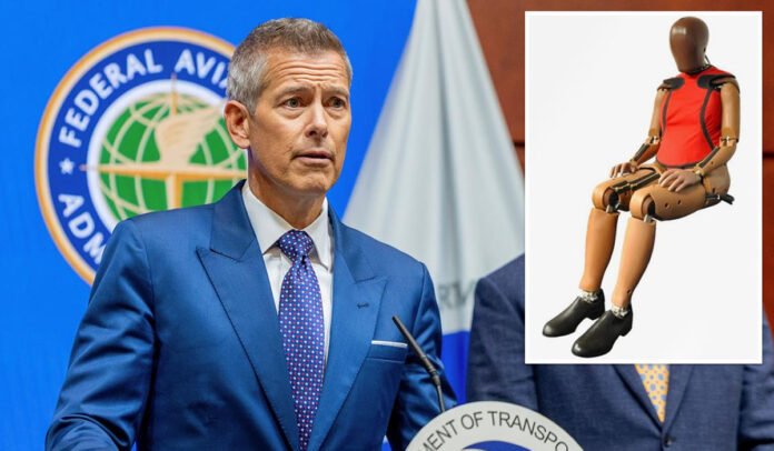 NHTSA-engineers-showcasing- US DOT introduces advanced female crash test dummy THOR-5F on November 21, 2025