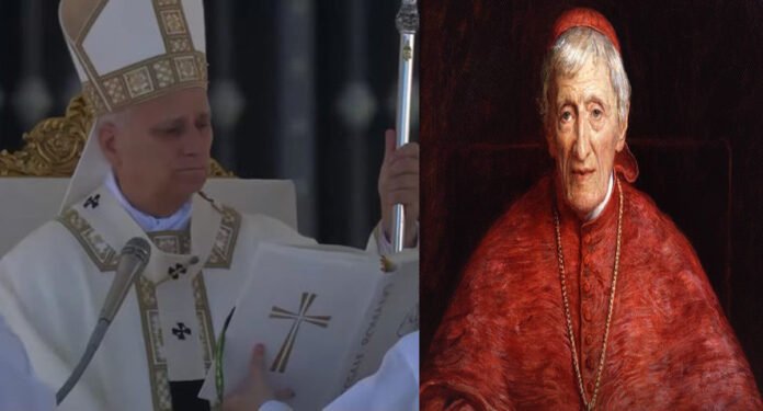 Pope Leo XIV Honors John Henry Newman Pope Leo XIV announcing John Henry Newman’s elevation as a Doctor of the Church in Vatican City.