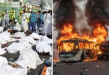Saudi Bus Crash Kills 45 Indian Pilgrims; 18 from Hyderabad Family Among Victims Mecca Bus Accident Tragedy: 45 Indian Pilgrims Dead, Hyderabad Families in Mourning
