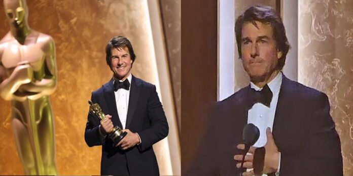 Tom-Cruise-Receives-Emotion Tearful Tom Cruise Honored with Honorary Oscar for Iconic Career