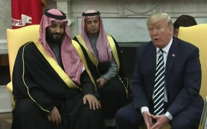 Trump-welcomed-Saudi-Crown- Trump welcomed Saudi Crown Prince Mohammed bin Salman