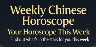 Weekly Chinese Horoscope (2–8 November 2025): Balance, Transformation & Hidden Opportunities Weekly Chinese Horoscope (2–8 November 2025)