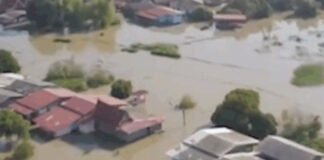 Cyclone Ditwah Ravages Sri Lanka; India Launches ‘Operation Sagar Bandhu’ in Massive Relief Push Aerial view of flooded Sri Lankan coastal towns after Cyclone Ditwah landfall.