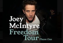 Joey McIntyre to Headline ‘Tinselcolor: Holiday Soundtracks LIVE’ in Los Angeles (Dec 2–30) “Joey McIntyre performing live on stage under festive lights at Tinselcolor: Holiday Soundtracks LIVE in Los Angeles.”