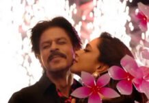 SRK Confirms Romance with Deepika Padukone in King — “Pyaar Toh Zaroor Hoga,” Says the Superstar “Shah Rukh Khan and Deepika Padukone in a romantic pose under golden lighting, with the title ‘King (2026)’ — symbolizing SRK’s return to romance and action.”
