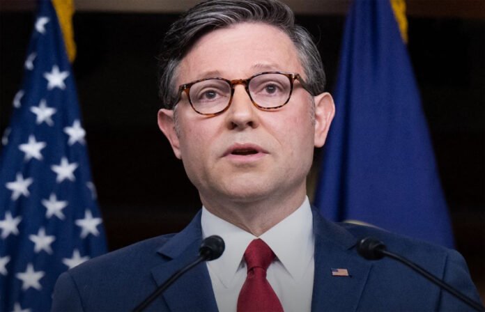 white House Speaker Mike Johnson