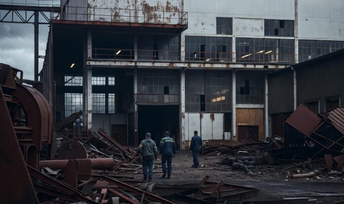 German factories face shutdowns as industrial recession deepens in 2025.