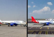 IndiGo Hit by Massive Operational Crisis: Over 150 Flights Cancelled as New DGCA FDTL Rules Take Effect IndiGo aircraft on tarmac as flight cancellations disrupt operations due to DGCA duty-time rules