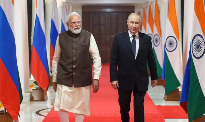 PM Modi with President Putin
