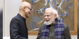 Satya Nadella Commits $17.5 Billion to Accelerate India’s AI Revolution in Historic Deal with PM Modi Satya Nadella With PM Narendra Modi