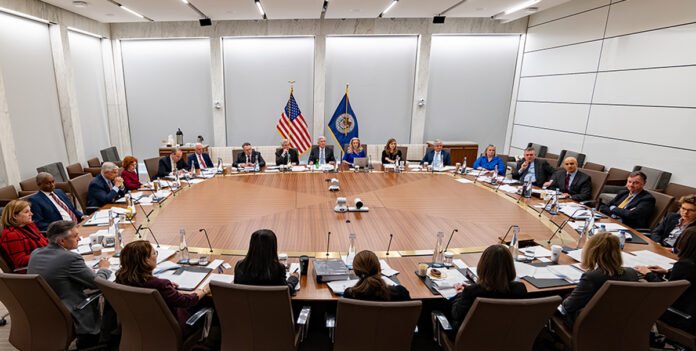 US Federal Reserve Board Meeting in Washington