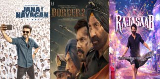 Bollywood’s January 2026 Release Calendar — Border 2, Prabhas’ The Raja Saab, Vijay’s Jana Nayagan Lead Global Lineup Bollywood January 2026 movie lineup featuring Border 2, The Raja Saab, and Jana Nayagan