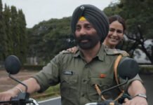 order 2 Update: Iconic Song ‘Sandese Aate Hain’ Gets a New Name in Sunny Deol’s Film Sunny Deol in Border 2 with soldiers, patriotic war film scene