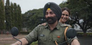 order 2 Update: Iconic Song ‘Sandese Aate Hain’ Gets a New Name in Sunny Deol’s Film Sunny Deol in Border 2 with soldiers, patriotic war film scene