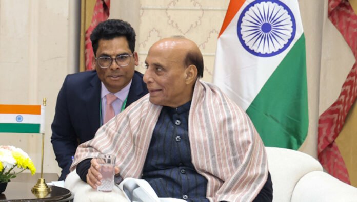 Defense Minister Rajnath Singh chairs DAC meeting approving ₹79,000 crore defense modernization proposals.