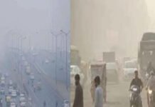 Choking Smog Grips Delhi as AQI Crosses 400 in Several Areas; Thick Haze Makes Breathing Difficult Thick smog covers Delhi roads as AQI crosses 400 in several areas